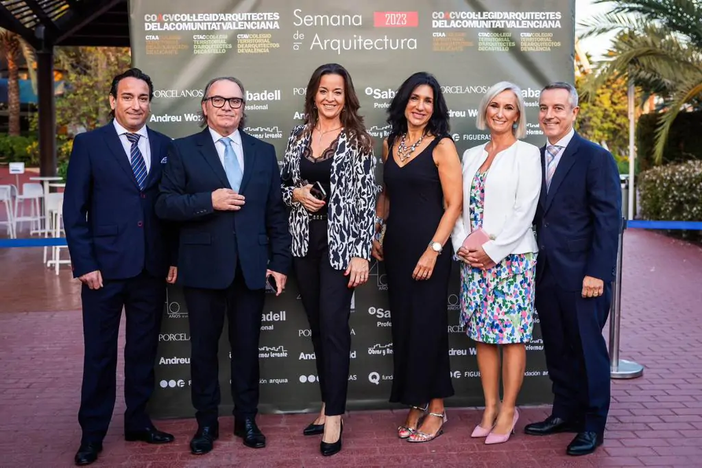 Premios COACV 2023, ObrasLevante presente en la Ceremonia de los Premios de Arquitectura COACV 2023, Obras Levante, Refuerzos estructurales y Aluminosis